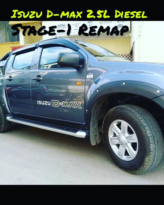 Isuzu D-max 2.5L in for Stage 1 Remap
